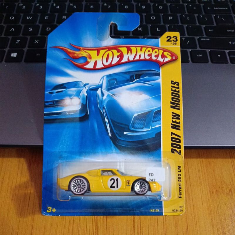 Hotwheels Ferrari 250 LM Kuning