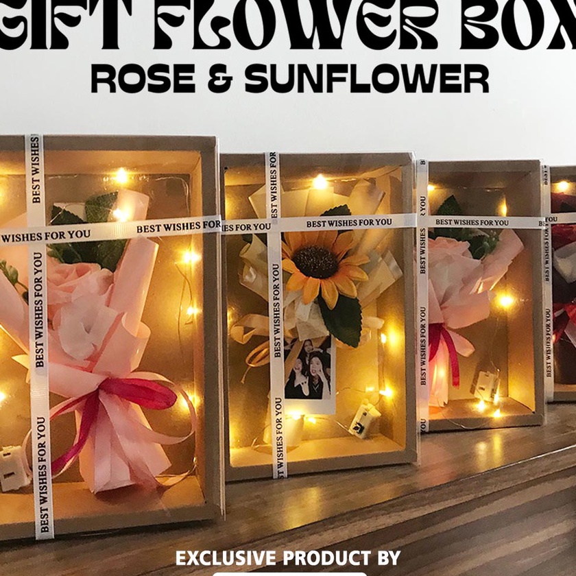 

KF7 Premium Gift Flower Box Flower Box Bouquet Kado Wisuda Kado Ulang Tahun Hadiah Anniversary