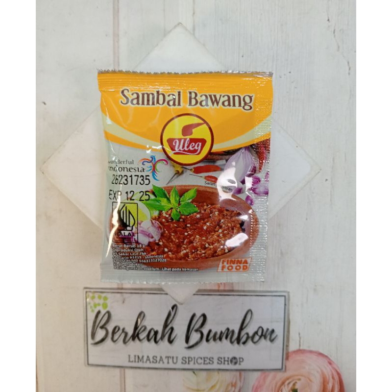 

Sambel ULEG FINNA sachet 18g