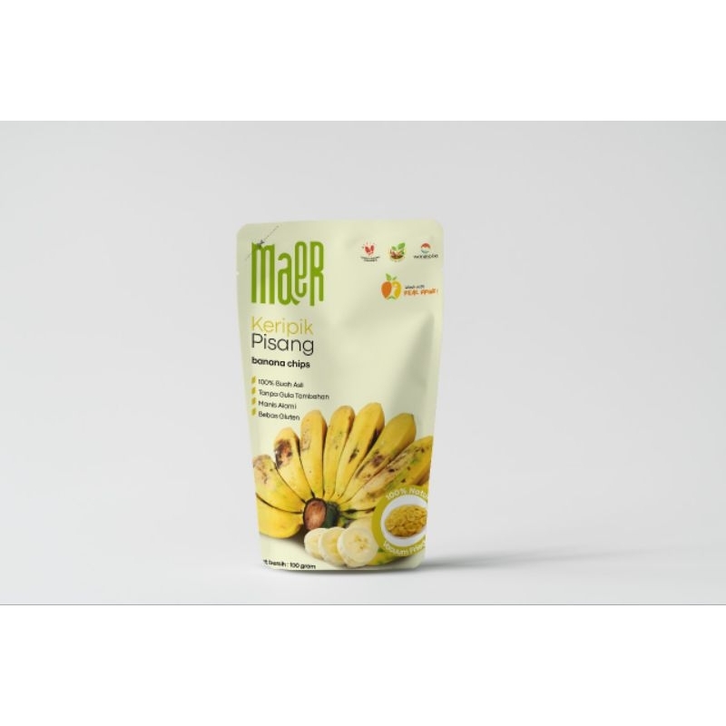 

MAERCHIPS KERIPIK BUAH PISANG PREMIUM 80 GRAM