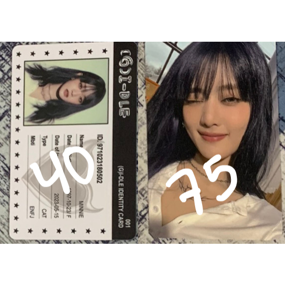 GIDLE PHOTOCARD