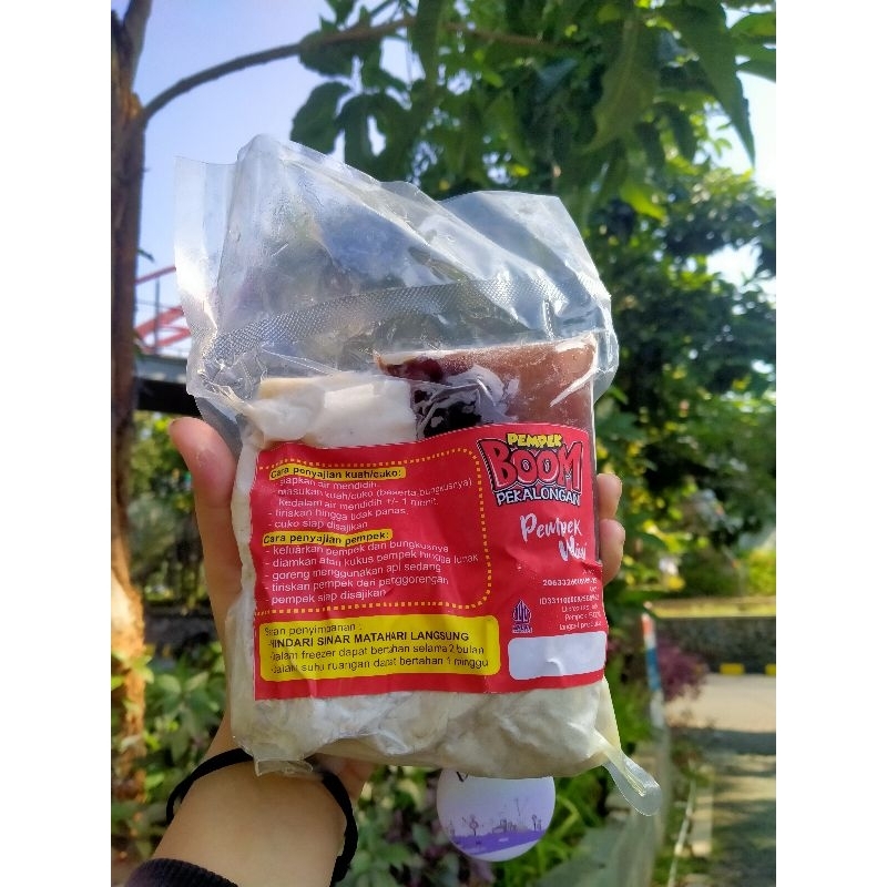 

[PEMPEK BOOM] PEMPEK KHAS PALEMBANG VAKUM/FROZEN KEMASAN ISI 10 BIJI