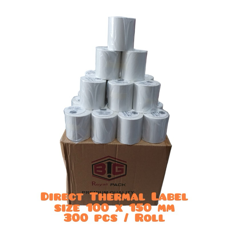 

kertas Thermal 100x 150mm per roll