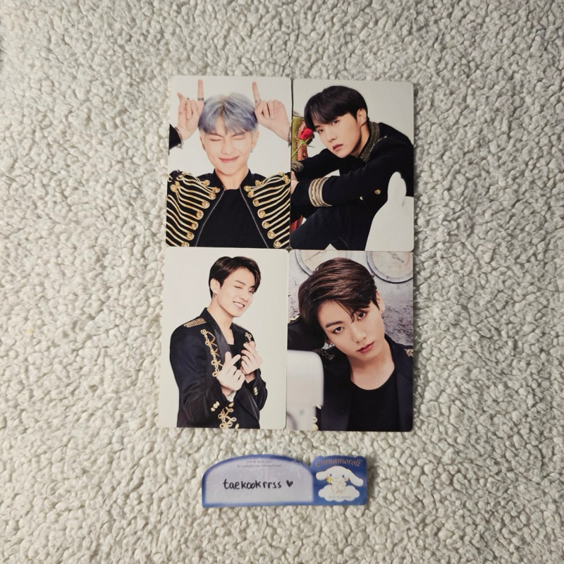 BTS World Tour Love Yourself Speak Yourself Mini Photocard Japan Edition Namjoon Jhope Jungkook (MPC