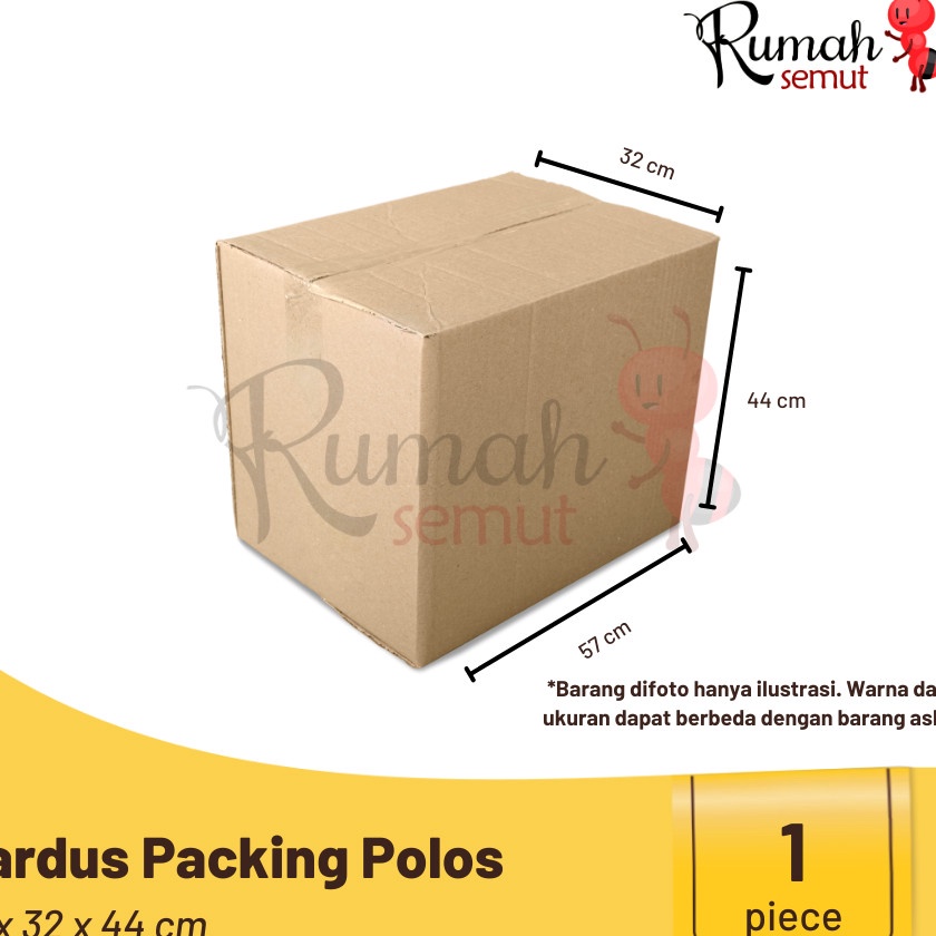 

KP8 Kardus Packing Polos Baru 57x32x44