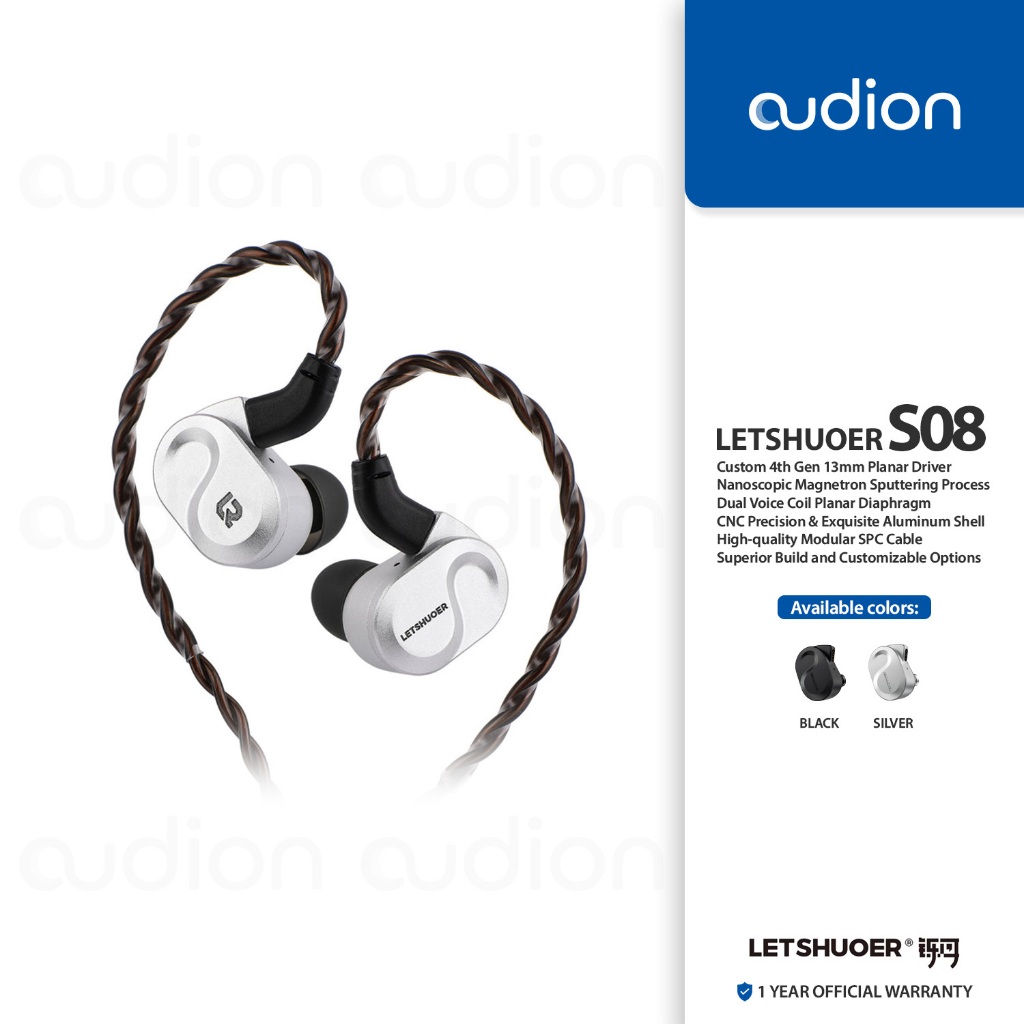 LETSHUOER S08 4th Gen Planar Magnetic Driver In-ear IEM