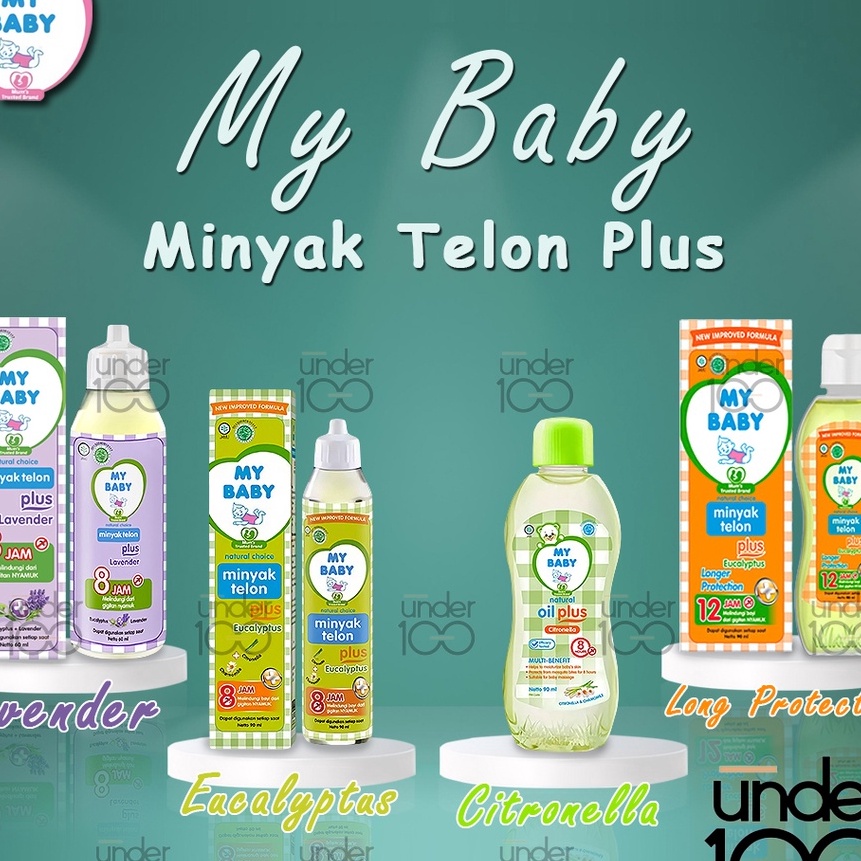 

Termurah Under1 My Baby Oil Citronella My Baby Minyak Telon Plus Eucalyptus Lavender Eucalyptus Long Protection 15ml 9ml 6 ml 3 ml MyBaby BPOM