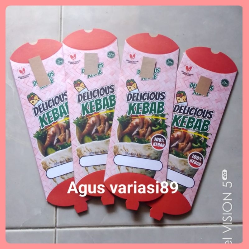 

dus kebab jumbo ukuran 24 x 9 cm , kemasan kebab jumbo , wadah kebab jumbo kertas kebab jumbo