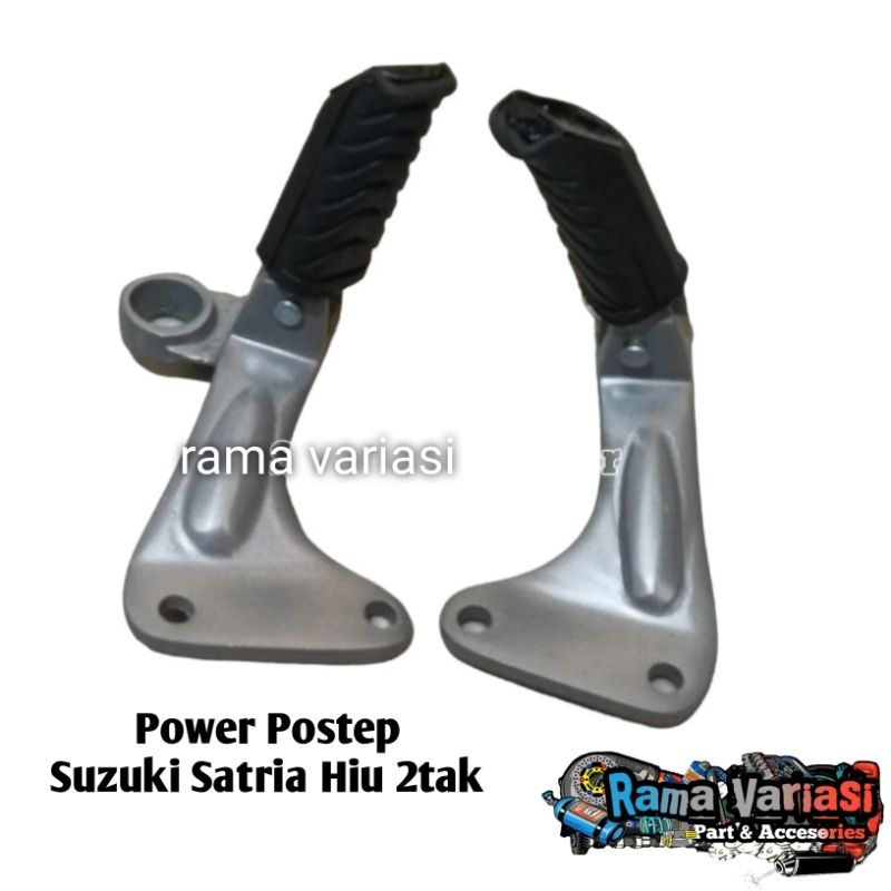 POWER FOOTSTEP SUZUKI SATRIA LUMBA 2 TAK FOOTSTEP PIJAKAN KAKI BELAKANG SUZUKI satria hiu satria 2ta