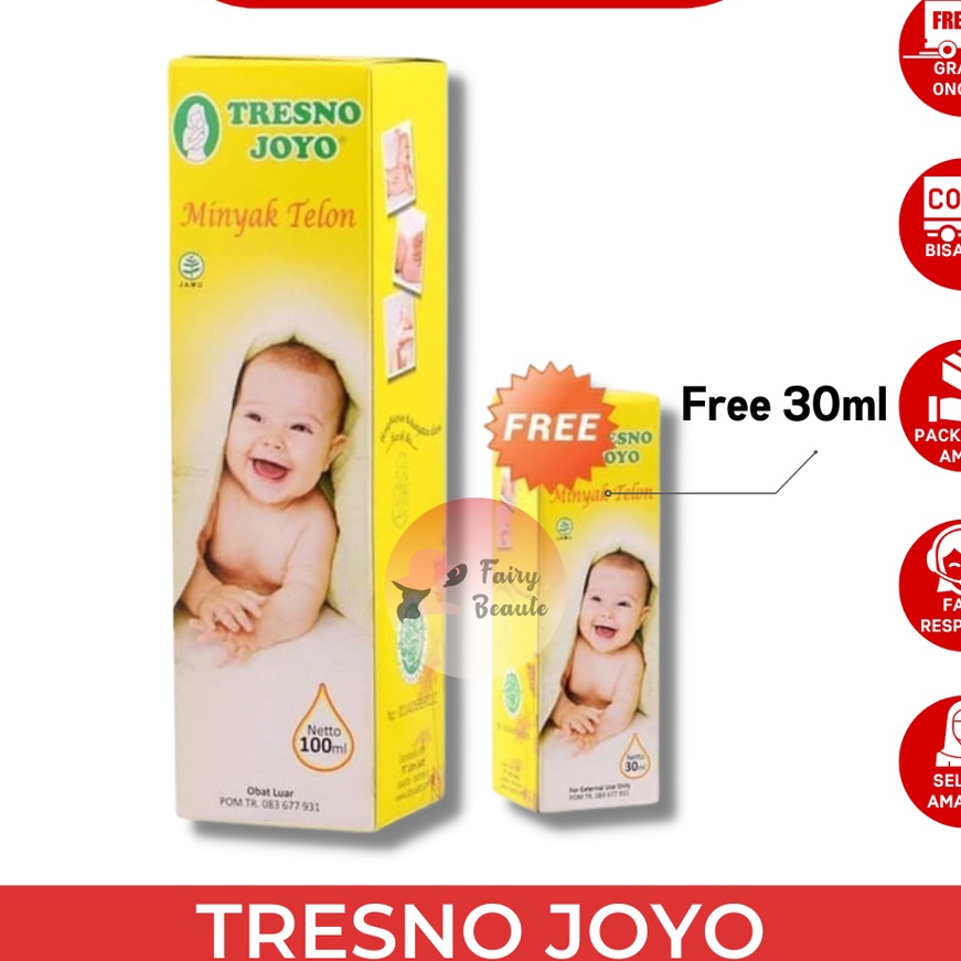 

FG2 MINYAK TELON BAYI TRESNO JOYO TRESNOJOYO 1ml Free 3ml Minyak Telon Minyak Telon 1 ml bonus 3 ml Telon Plus Anti Nyamuk