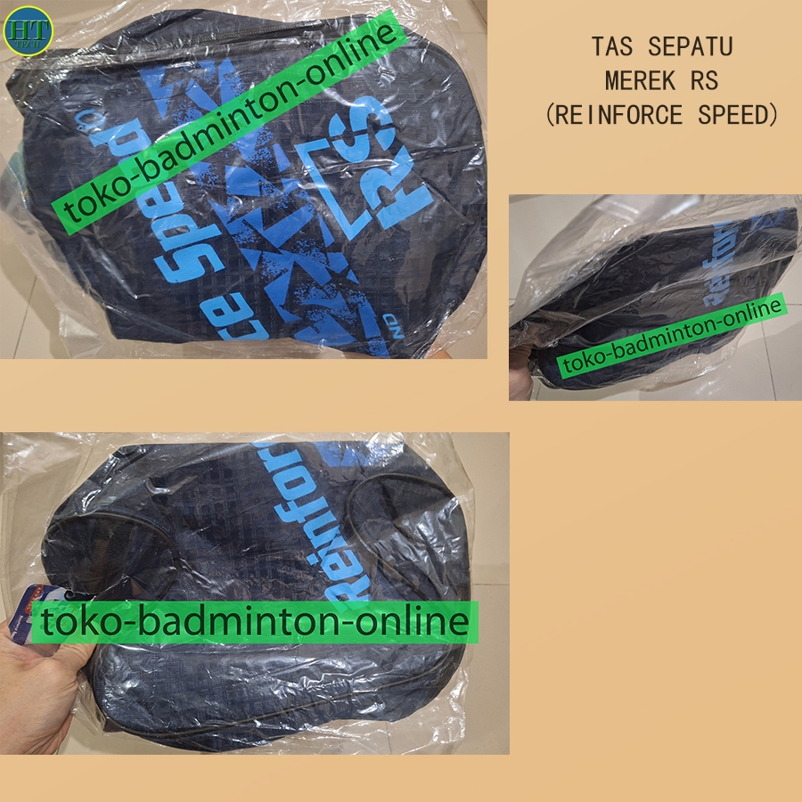 TAS SEPATU REINFORCE SPEED RS / TAS SEPATU OLAHRAGA/ TAS SEPATU BADMINTON BARU DAN ORIGINAL