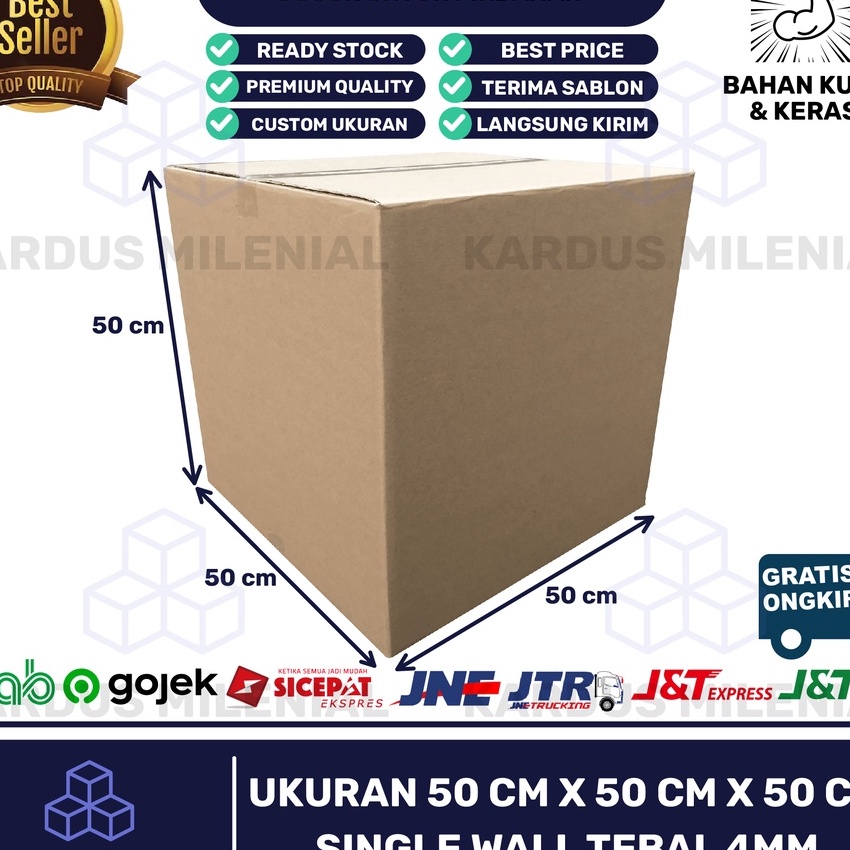 

Ekstra KARDUS BESAR JUMBO PACKING 5x5x5 COCOK UNTUK PINDAHAN RUMAHKANTOR