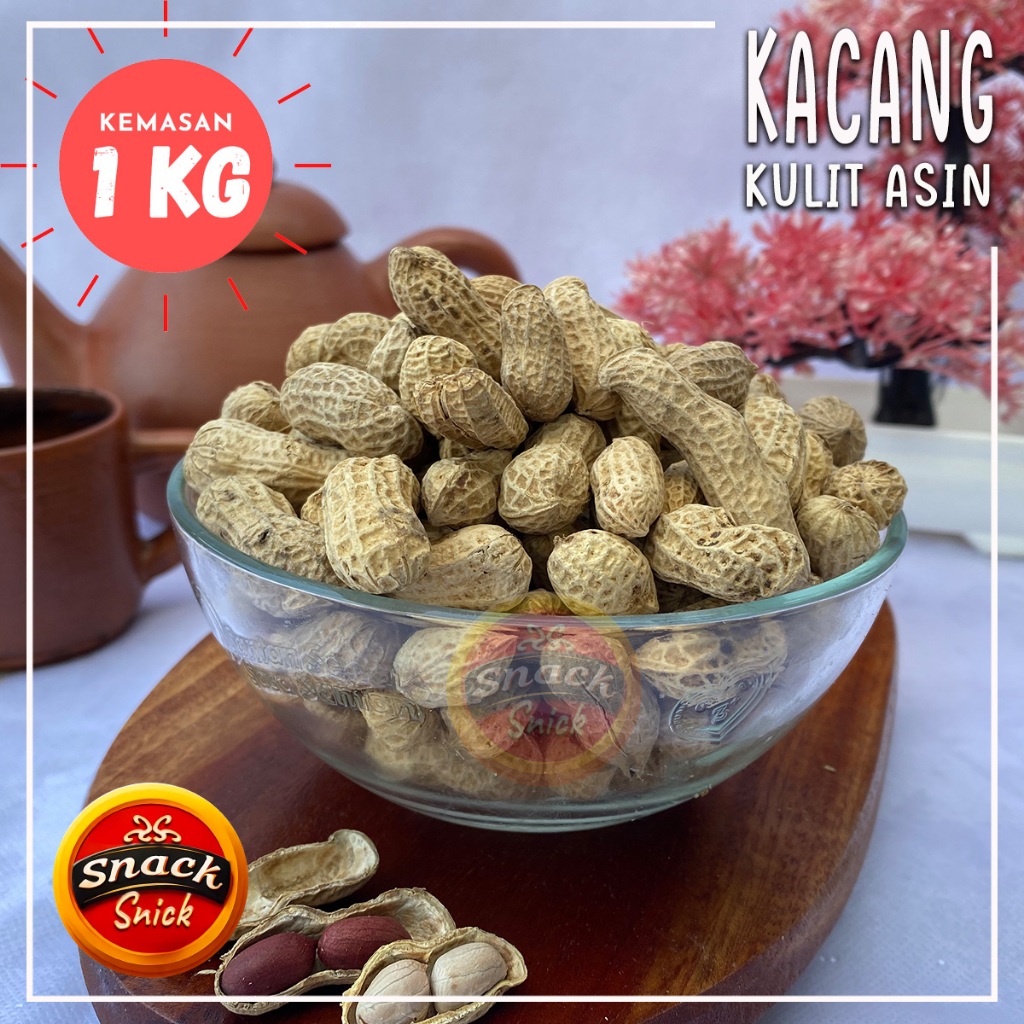 

Kacang Kulit Asin 1 kg PREMIUM
