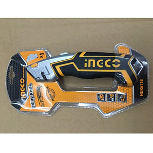 

CUTTER MINI SERBAGUNA (5MATA) / PEMOTONG KERTAS / PISAU INGCO HUK6118 SF6