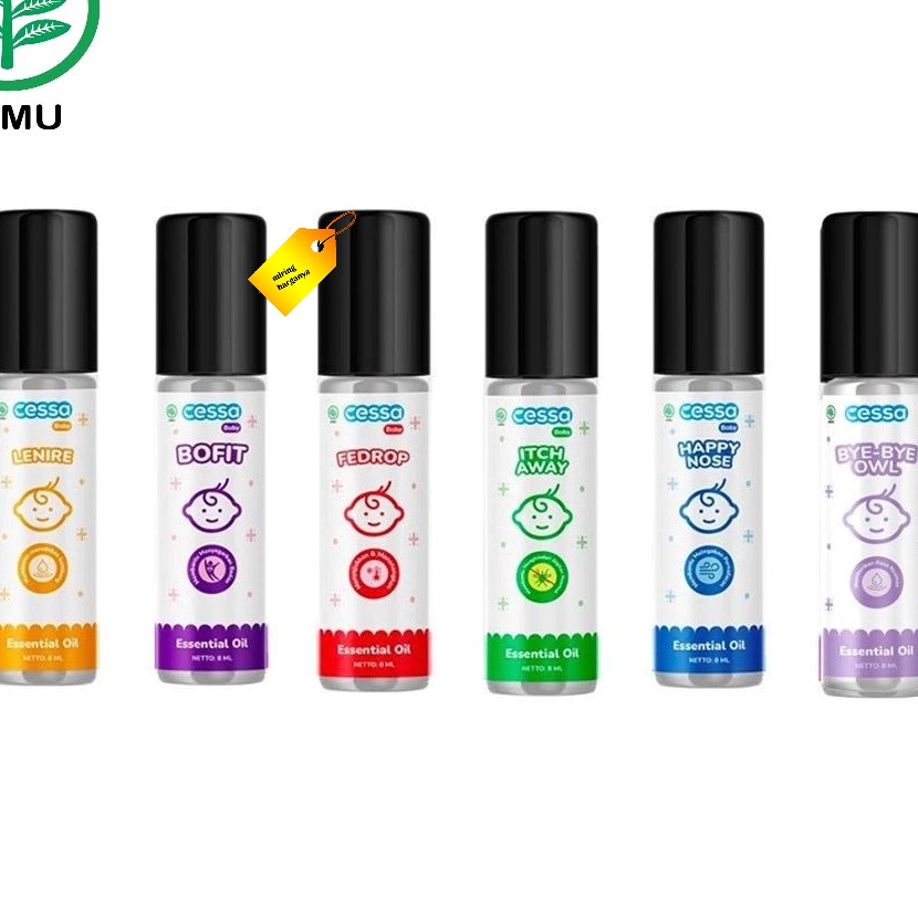 

KF7 CESSA Baby Essential Oil 8ml 3 Tahun Grosir