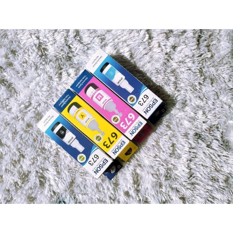 TINTA PRINTER EPSON 673 ORIGINAL FOR L1800, L805, L850