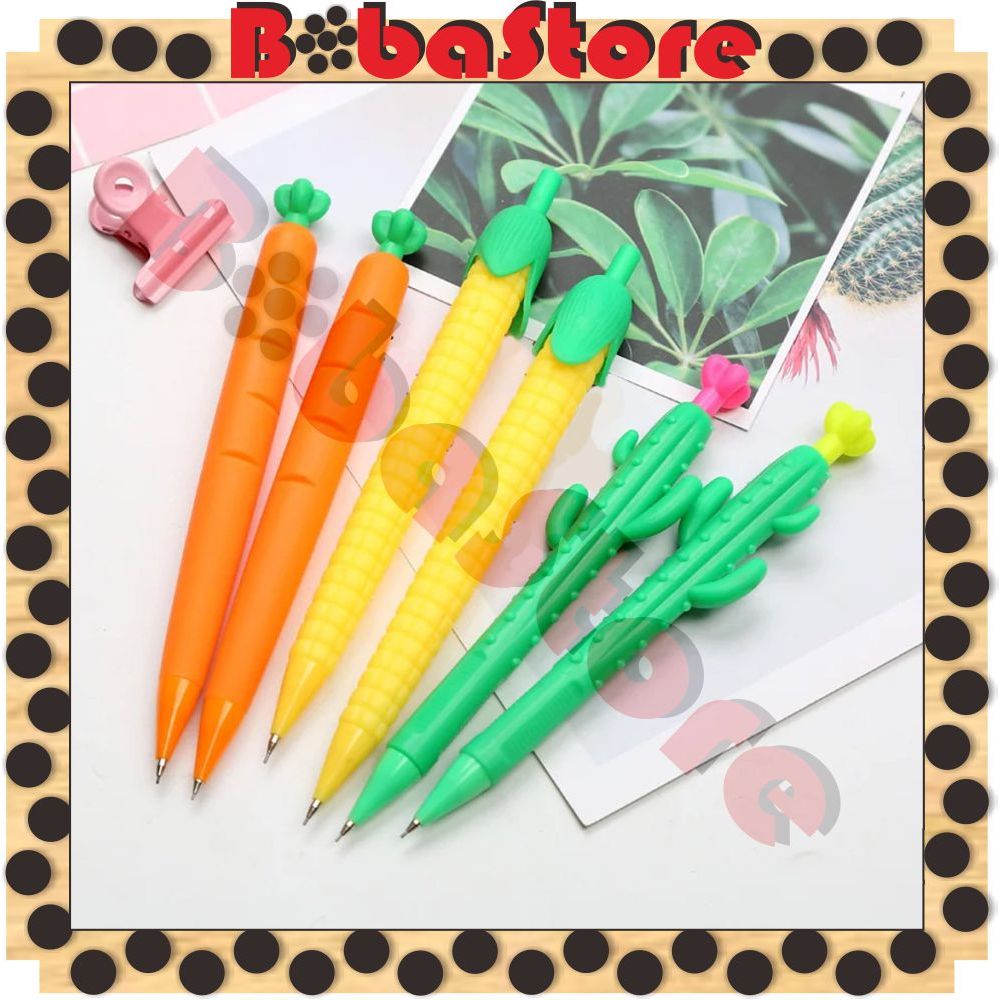 

⭐Bobastore⭐ Pensil Mekanik Bentuk Sayuran Mechanical Pencil Vegetables Aesthetic Fancy Wortel Corn Alat Tulis Anak Sekolah Kualitas Murah Import S119