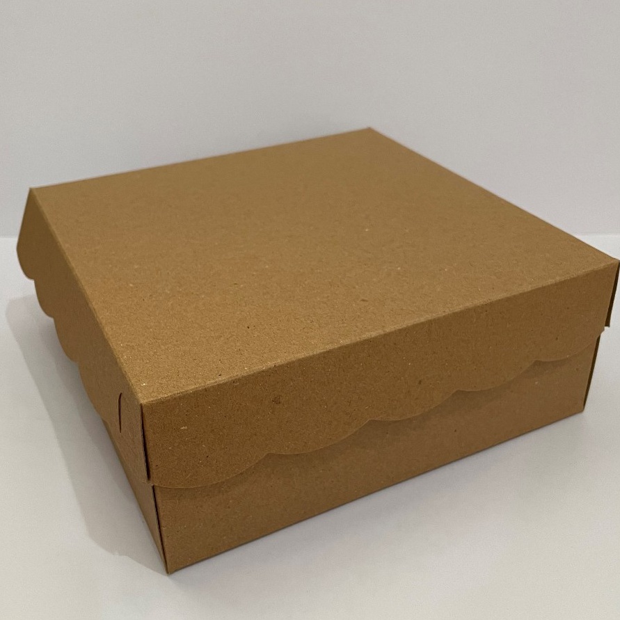 

Grosir FOBO Kraft Paper Box R18 18x18x7 Dus Kotak Nasi Renda Catering Hajatan 5 Pcs