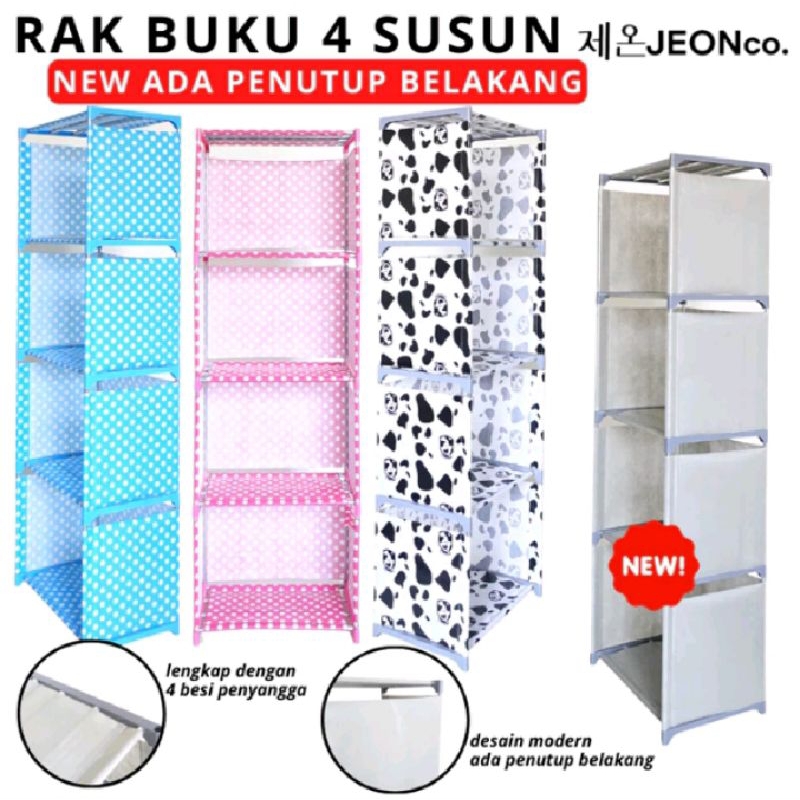 RAK BUKU PORTABLE/RAK HELM/RAK BAJU/RAK SERBAGUNA