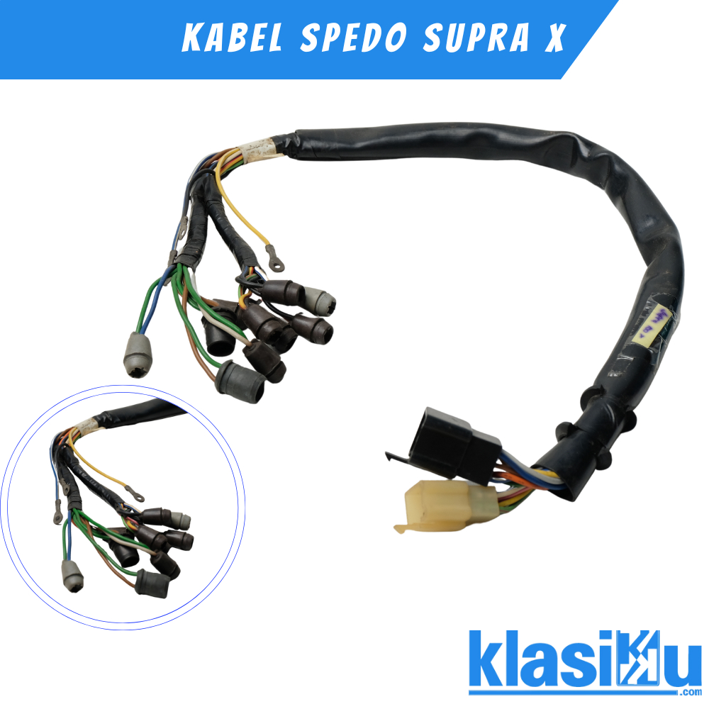 Soket Kabel Speedometer Supra 100 Supra X Supra Lama Supra Original Nos