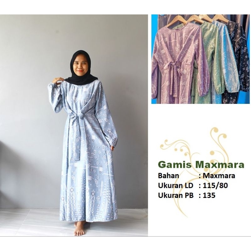fr fashion#Gamis Emeril#Gamis maxmara#Gamis model pita depan
