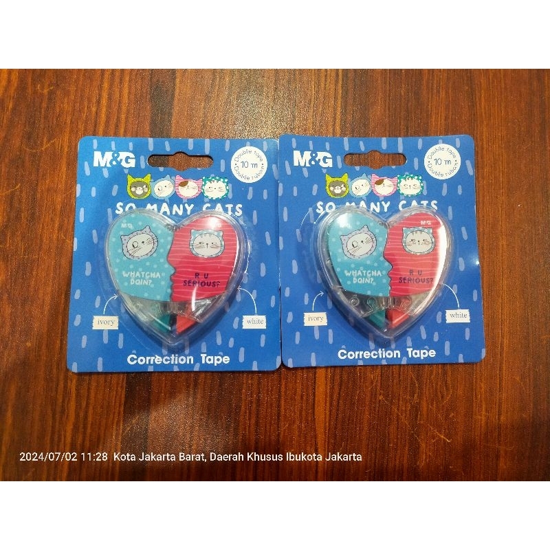 

CORRECTION TAPE (BENTUK HATI )