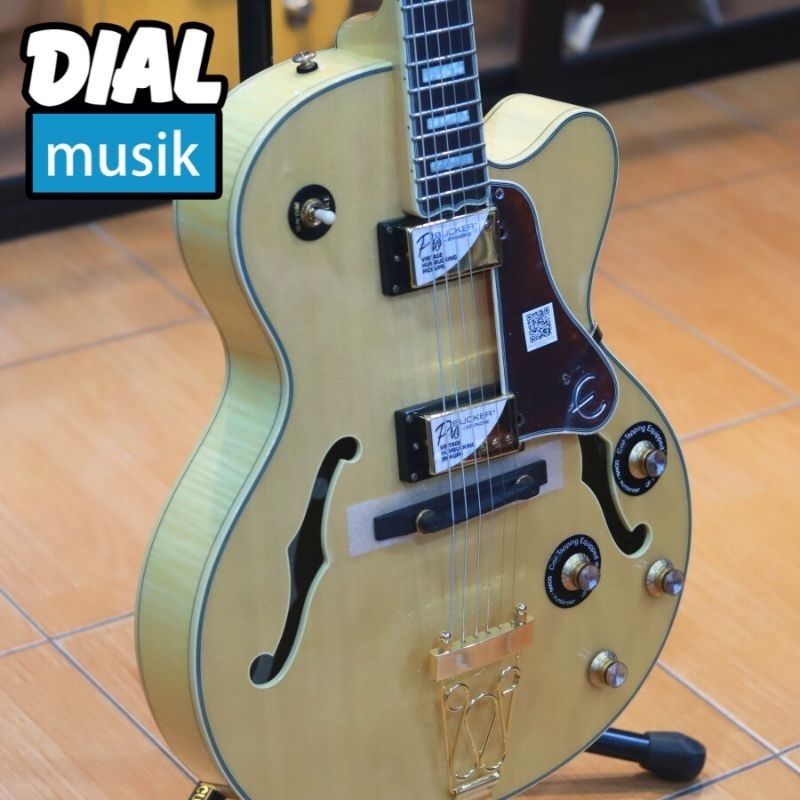 Epiphone Joe Pass Emperor 2 Pro Natural Hollow Body / Hollowbody