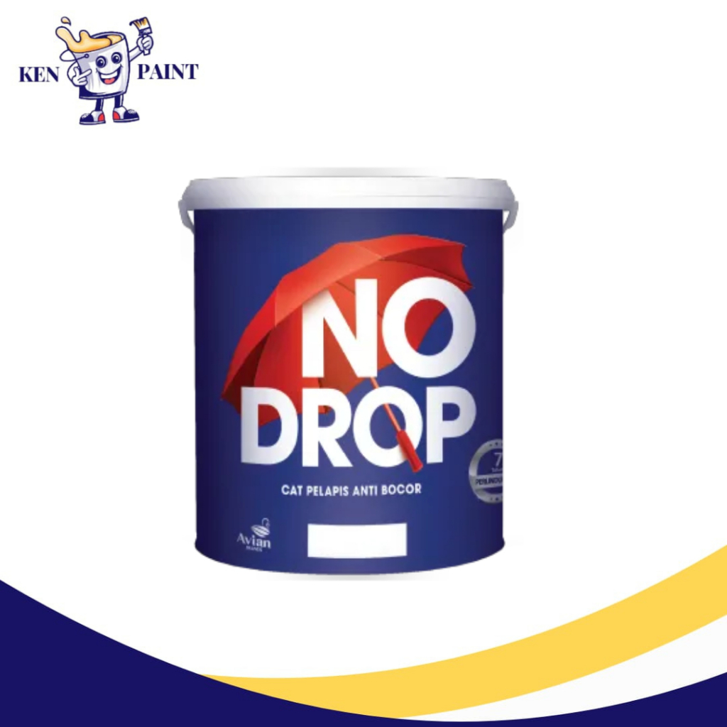 NO DROP CAT PELAPIS ANTI BOCOR 20 KG / CAT TEMBOK ANTI BOCOR NODROP 20 KG