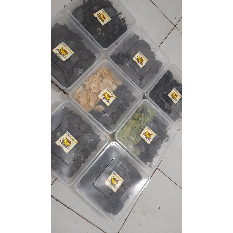 

Kripik Pisang Coklat Lumer Dapurbumi 500gr//set kg