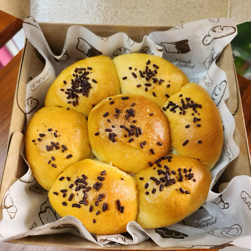 

Roti kentang coklat