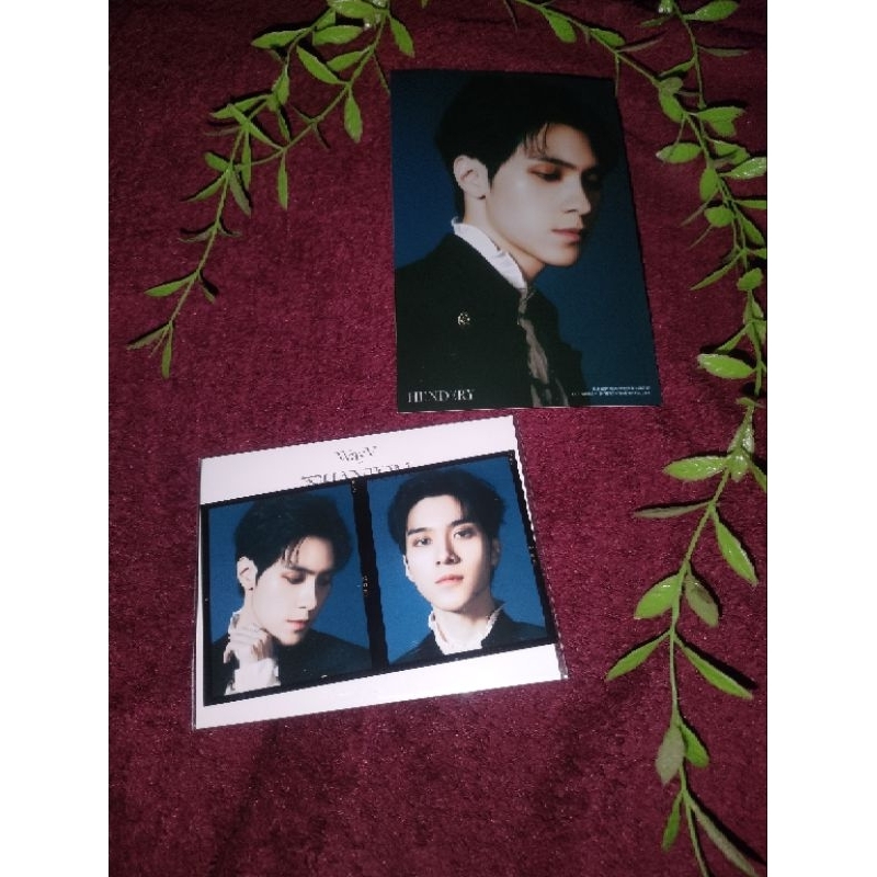 hendery md phantom 4x6 postcard + photocard set,