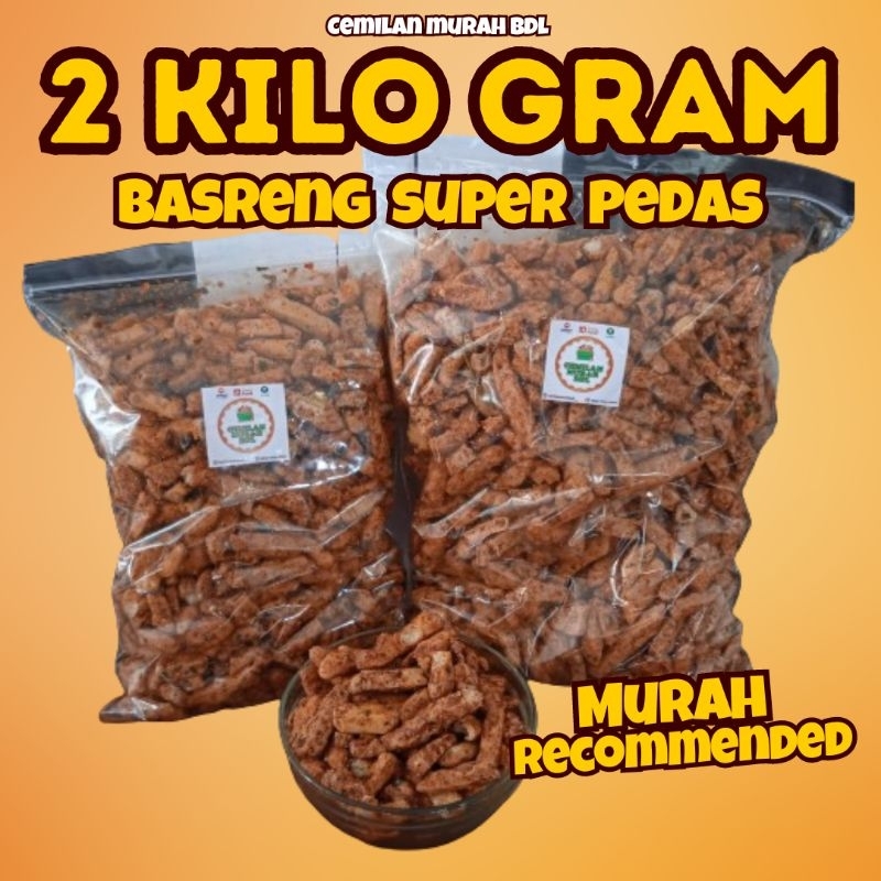 

Basreng SUPER PEDAS (2 Kilo Gram) PER BALL