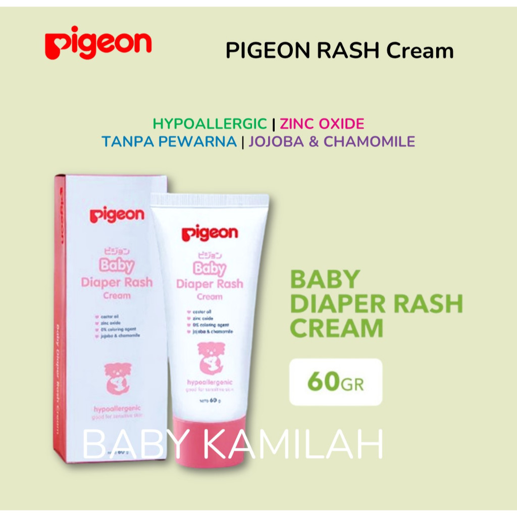 Krim Ruam Popok Bayi Pigeon Pigeon Rash Cream: Solusi Ampuh Ruam Popok Bayi