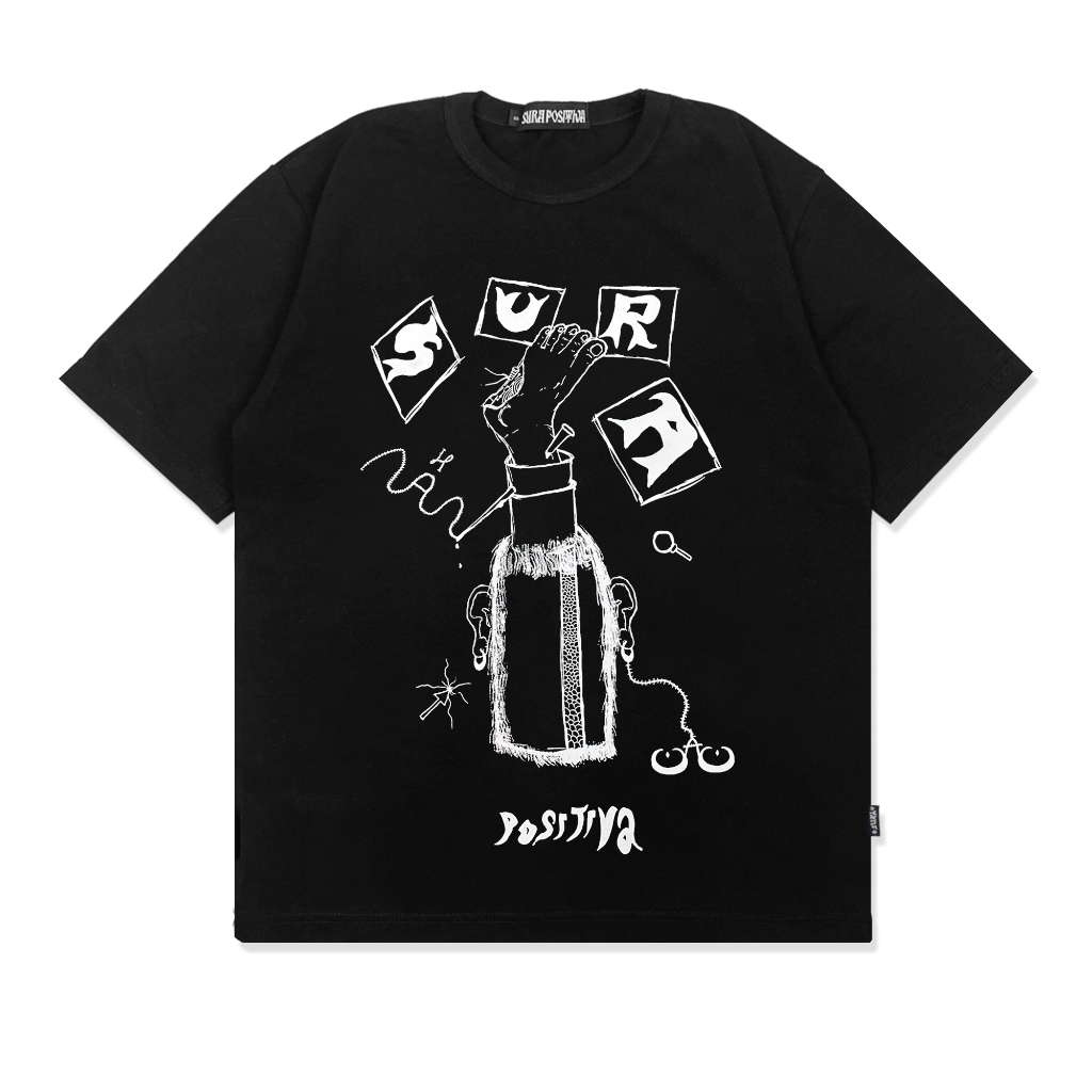 Sura Positiva - Tshirt (Vrsha) Black
