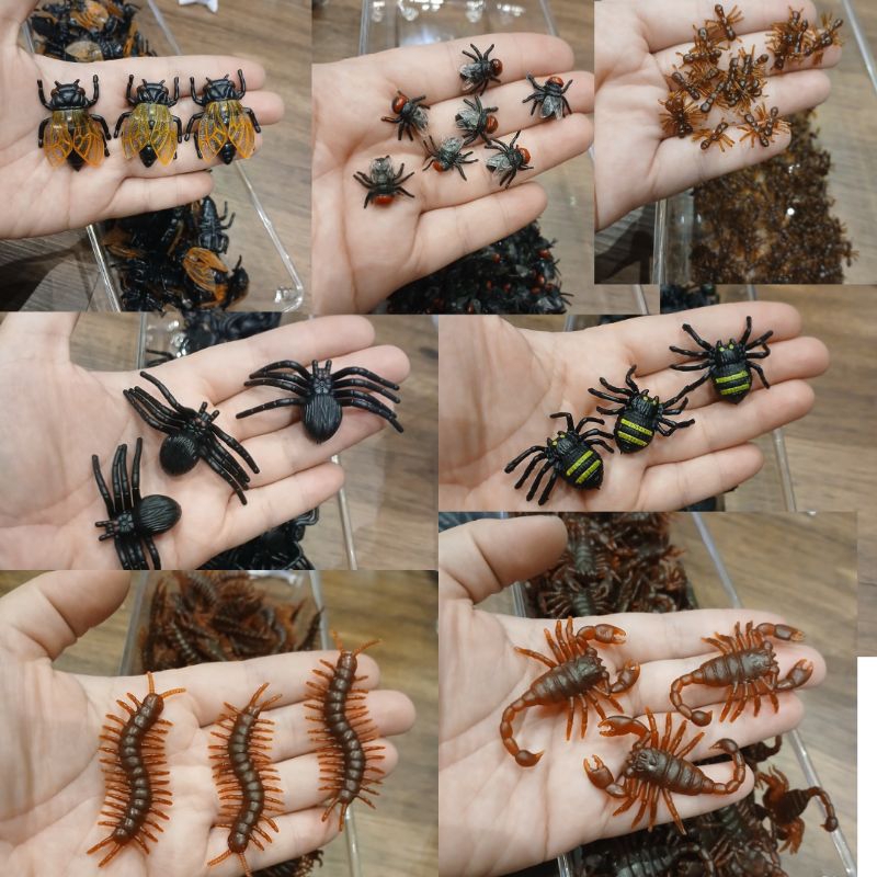 Mainan Prank Serangga - Serangga Mainan - Hewan Prank - QiM24