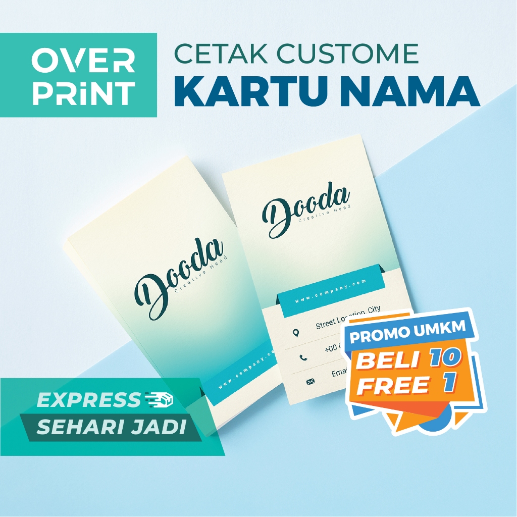 

PROMO SAMEDAY - Cetak Kartu Nama / Bussiness Card / KARTU NAMA 1 SISI / AC 260 - MURAH 1 HARI JADI