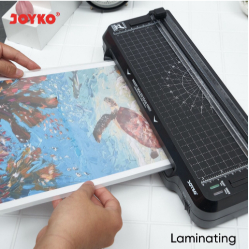 

MESIN LAMINATING 3 Fungsi JOYKO LM06 / LAMINATOR , PAPER CUTTER & CORNER