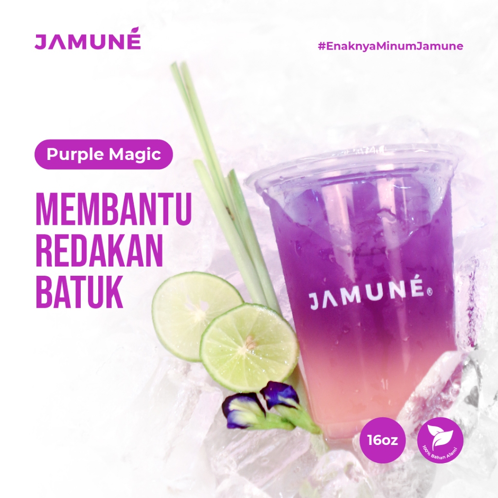 

Jamu Pereda Batuk dan Ashma Purple Magic 16oz by Jamune