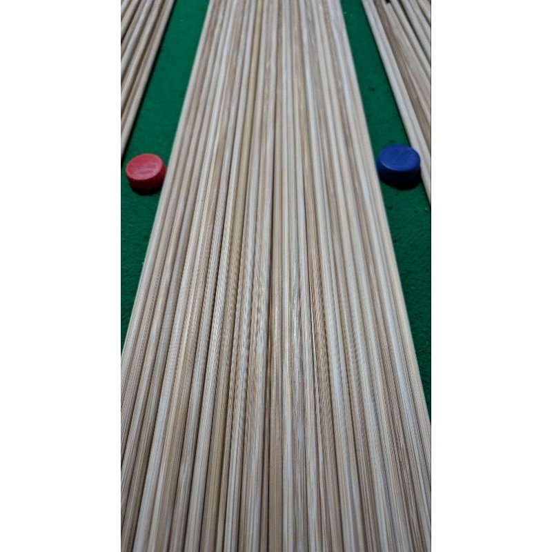 Shaft untuk Arrow Bambu Petung Rendaman OD 6mm kualitas Premium (sortir berat 15gr dan 17gr) stick s