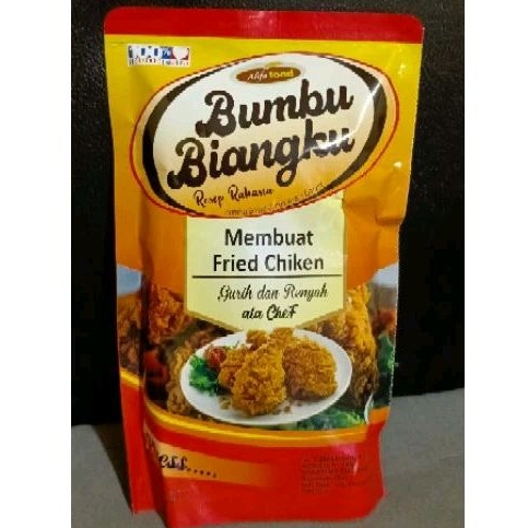 

Tepung BUMBU FRIED CHICKEN, BUMBU BIANG & MARINASI, ALIFA FOOD, ALIFA FRIED CHICKEN, BUMBU CRISPY, TEPUNG CRISPY