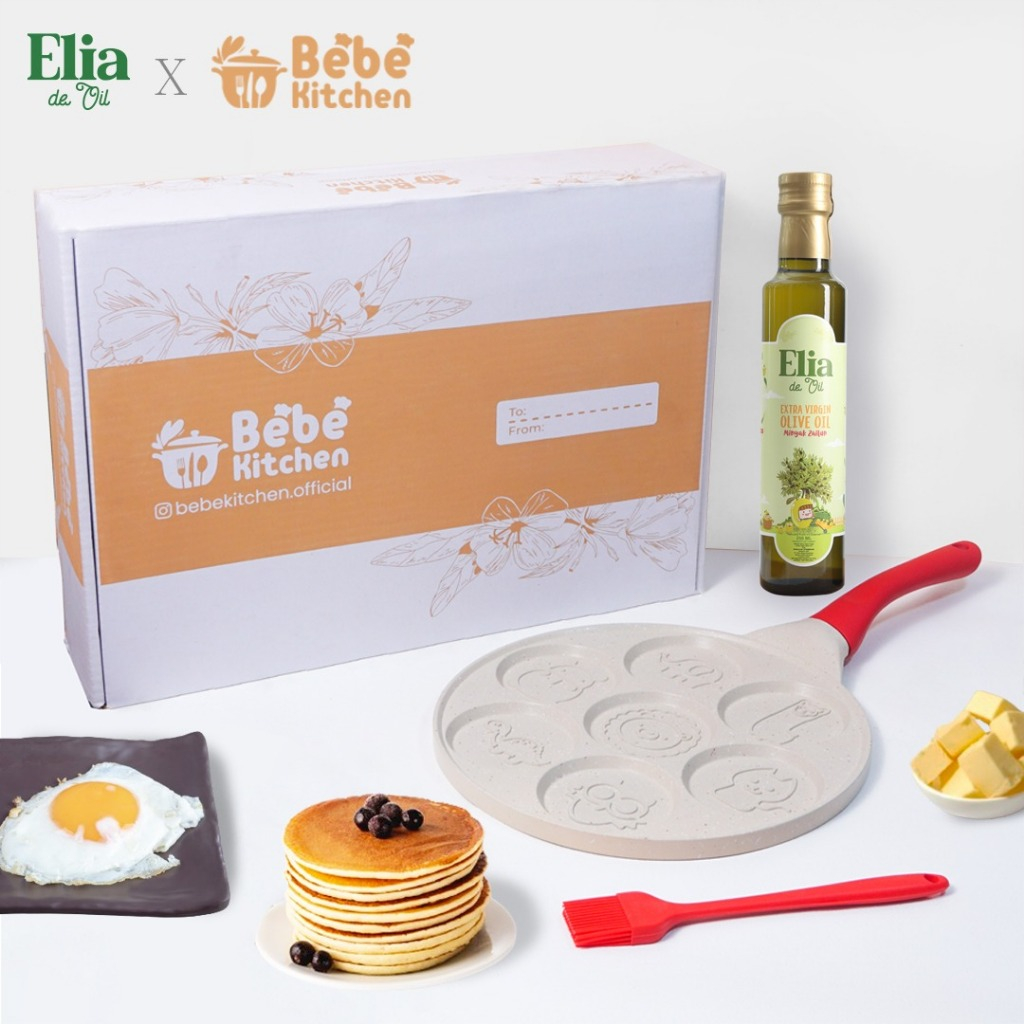 

ELIA DE OIL Paket Bundling Extra Virgin Olive Oil 250ml / Minyak Zaitun Anak Untuk MPASI / Paket A