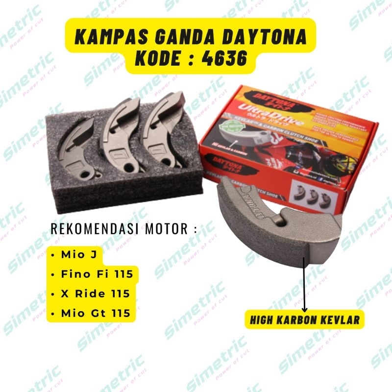 Kampas Ganda Daytona Mio J Fino Fi 115 X ride Kampas Ganda Mio J Mio Gt 115 Fino Fi Xride 115 Origin