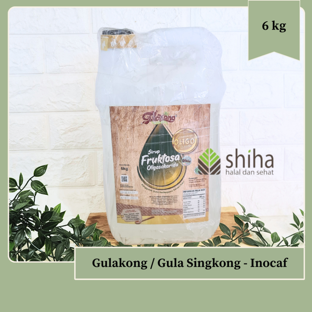 

Gulakong ( Gula Singkong ) Jerigen 6kg | Gula Tapioka | Gula Diabetes | 6 kg