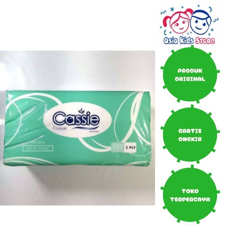 Tissue Cassie / Facial Tissue / Tissu Cassie 200sheet / 2ply