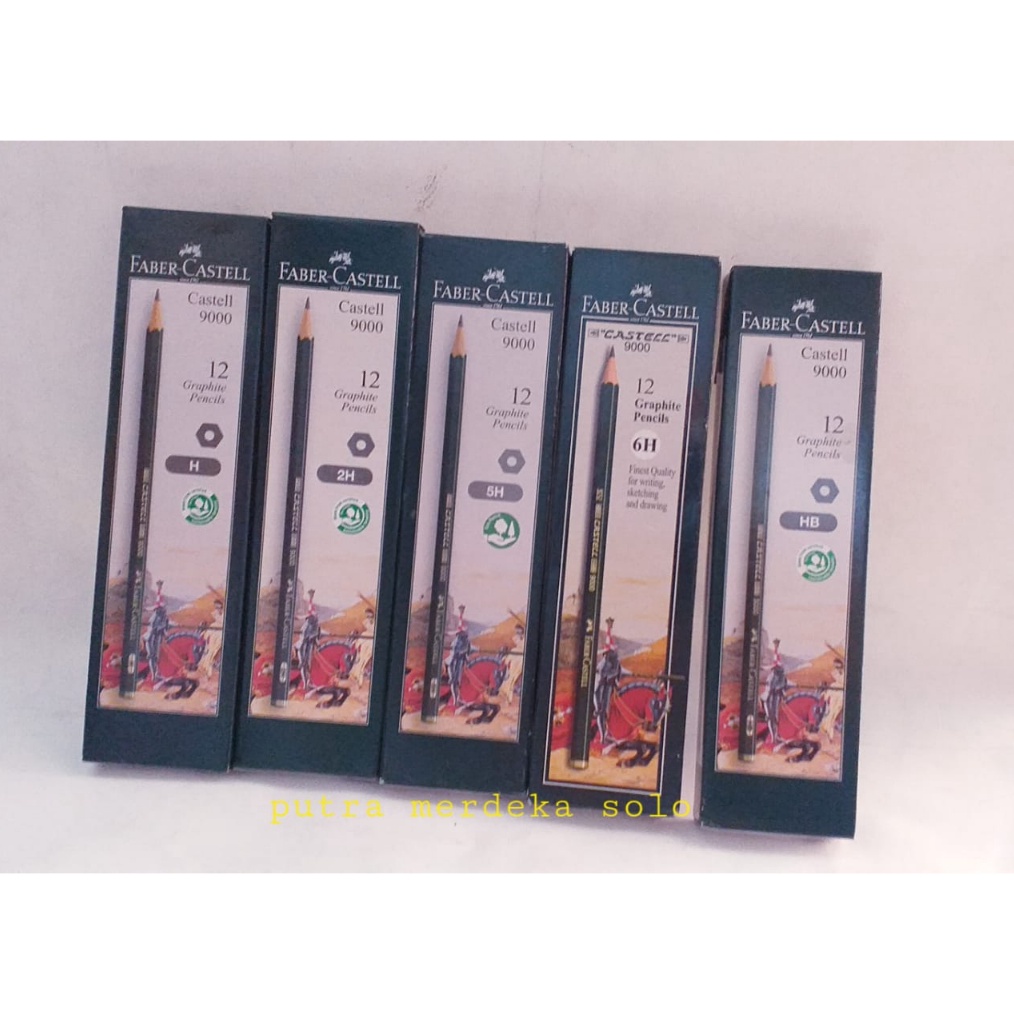 

KODE F2K8 Pensil Faber Castell 9 B 2B 3B 4B 5B 6B 7B 8B HB H 2H 3H 4H 5H 6H