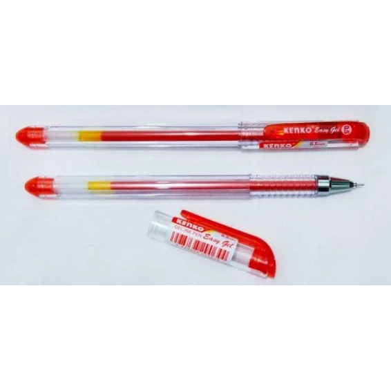 

KENKO easy gel pulpen 2pcs (hanya warna merah)
