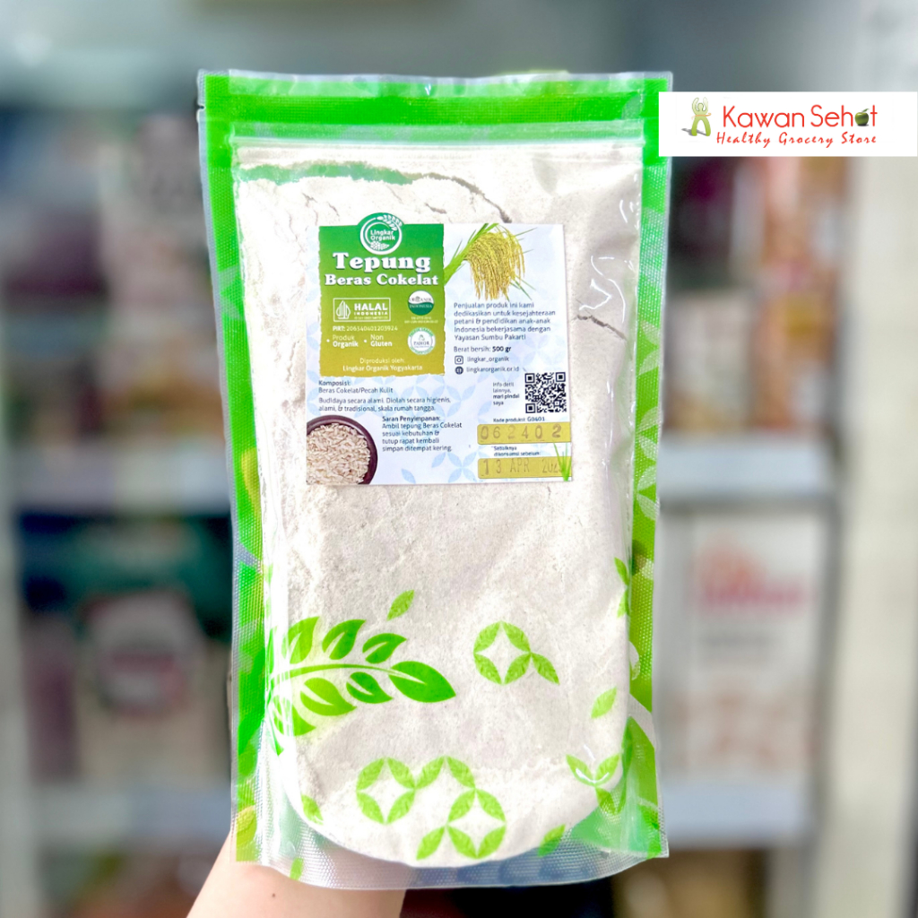 

RB Lingkar Organik Tepung Beras Rice Flour 500gr