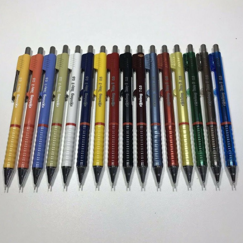 

Rotring Pensil Tikky II 5mm Pensil Mekanik Premium Pencil KODE A7P7