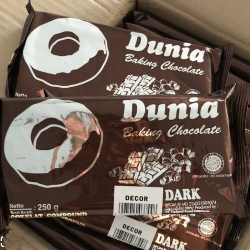 

Dunia Compound Coklat Batang kemasan 250 gram