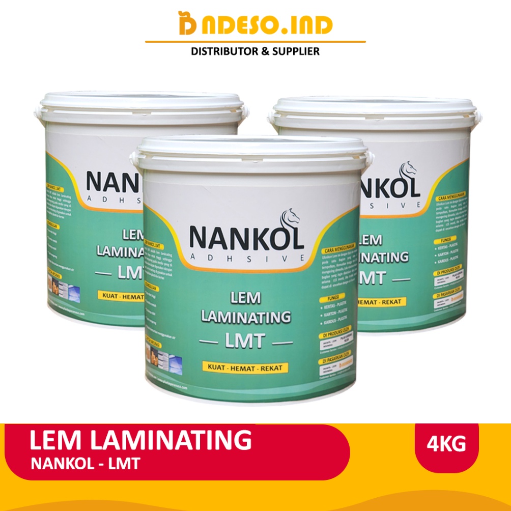 

Lem Laminating Nankol LMT 4KG KODE Y3M1